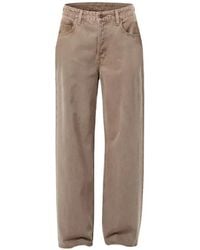 Agolde - Vaqueros Rectos Low Slung Baggy De Talle Bajo - Lyst