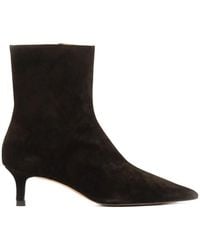 Toral Shoes - Tamara Suede-Finish Ankle Boots - Lyst
