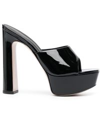 Le Silla - Resort 140mm Patent Leather Mules - Lyst