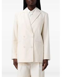 A.P.C. - Blazer De Lana Lucy Con Doble Botonadura - Lyst