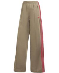 adidas - Logo-Embroidered Side-Stripe Track Pants - Lyst