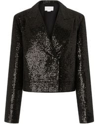 Genny - Blazer Met Pailletten - Lyst