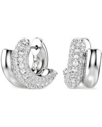 Swarovski - Dextera Hoop Earrings - Lyst