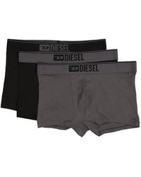 DIESEL - Logo-Detail Boxer Shorts (Pack Of Three) - Lyst