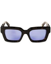 Off-White c/o Virgil Abloh - Arrows-Detail Square-Frame Sunglasses - Lyst