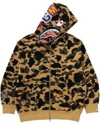 A Bathing Ape - Hoodie Mit Leoparden-Print - Lyst