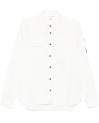 C.P. Company - Lens-Detail Cotton Shirt - Lyst