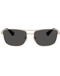 Burberry - Rectangle-Frame Sunglasses - Lyst