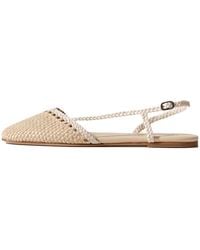 Hereu - Rondaia Woven Flat Pumps - Lyst