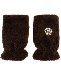Moncler - Logo-Patch Gloves - Lyst