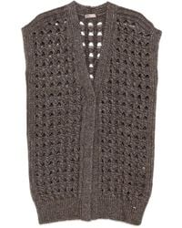 Herno - Open-Knit Cardigan - Lyst