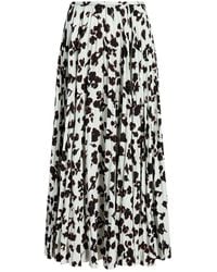 Proenza Schouler - Printed Pleated Runa Skirt - Lyst
