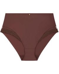 Aubade - Sheer Emotion High-Waist Briefs - Lyst