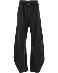 Tela - Pleated Belted Trousers - Lyst