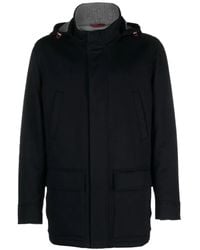 Brunello Cucinelli - フーデッド パデッドコート - Lyst