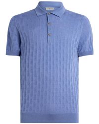 Etro - Polo Con Stampa Paisley - Lyst