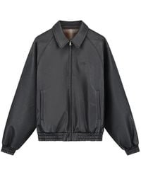 Arte' - Reversible Check-Pattern Jacket - Lyst