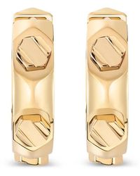 Philipp Plein - Screw-Detail Huggie Earrings - Lyst