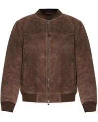 AllSaints - Zealand Zip-Up Jacket - Lyst