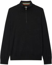 Paul Smith - Sweater Zip Neck - Lyst