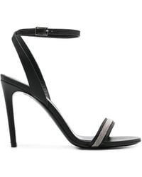 Peserico - 100mm Bead-chain Sandals - Lyst