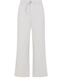 Ami Paris - Wide Trousers - Lyst