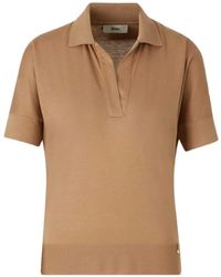 Herno - Polo-Collar Top - Lyst