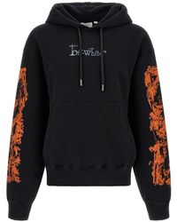 Off-White c/o Virgil Abloh - City Nature Cotton Hoodie - Lyst