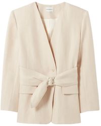 Claudie Pierlot - Blazer À Poches À Ceinture - Lyst