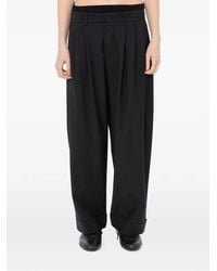 MEIMEIJ - Pleated Turn-Up Trousers - Lyst