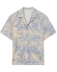 Off-White c/o Virgil Abloh - City Nature Graphic-Print Pajama Shirt - Lyst