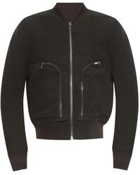 Rick Owens - Zip-Fastening Pocket Bomber Jacket - Lyst