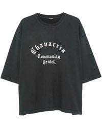 Willy Chavarria - Graphic-Print Buffalo T-Shirt - Lyst