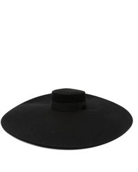 Nina Ricci - Bow-embellished Capeline Hat - Lyst