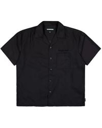 Neighborhood Monogram Pattern Hawaiian Shirt in Black for Men | Lyst
