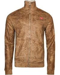 DIESEL - Chaqueta Bomber S-Nyce Con Parche Del Logo - Lyst