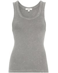 Agolde - Ribbed T-Shirt - Lyst