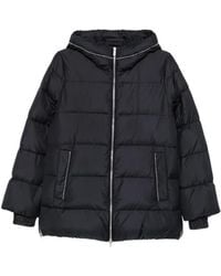 Peserico - Hooded Padded Jacket - Lyst
