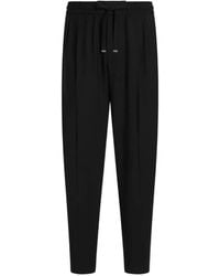 Dolce & Gabbana - Wool Gabardine Jogging Trousers - Lyst
