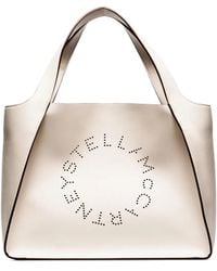 Stella McCartney - ステラ ロゴ ハンドバッグ - Lyst