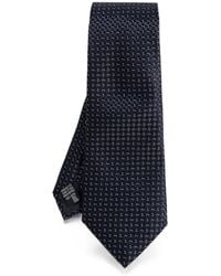 Giorgio Armani - Cravatta Con Motivo Geometrico - Lyst