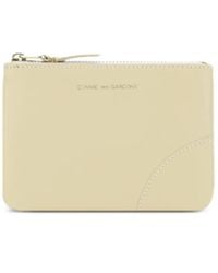 Comme des Garçons - Engraved-logo Leather Pouch - Lyst