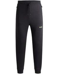 BOSS - Logo-Print Track Pants - Lyst