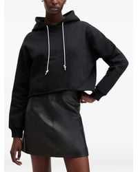 AllSaints - Pippa Cropped Hoodie - Lyst