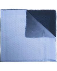 Ferragamo - Gancini-Print Scarf - Lyst
