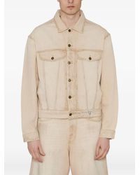 Guess - Denim Jack Met Knopen - Lyst
