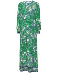 Diane von Furstenberg - Oretha Floral-print Maxi Dress - Lyst