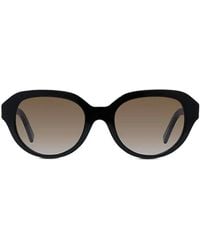 Givenchy - Geometric-Frame Logo-Detail Sunglasses - Lyst