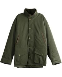Barbour - Bromfield High-Neck Press-Stud Jacket - Lyst