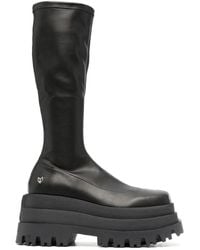 Naked Wolfe - Sin 90 Faux Leather Platform Boots - Lyst